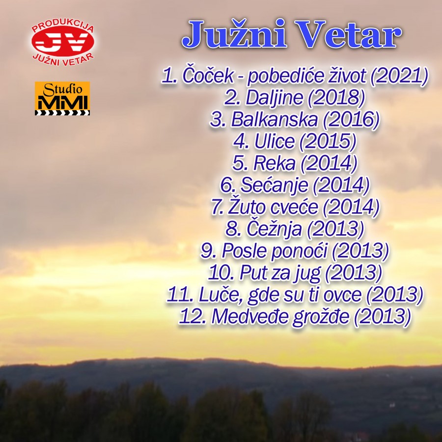 2013-2021 JUZNI VETAR - INSTRUMENTAL